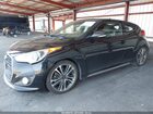 2016 Hyundai Veloster Turbo Black vin: KMHTC6AE3GU292288