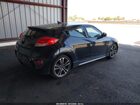 2016 Hyundai Veloster Turbo Black vin: KMHTC6AE3GU292288
