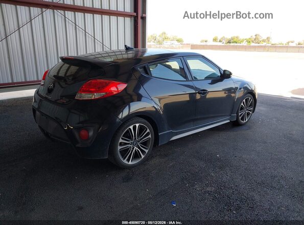 KMHTC6AE3GU292288 2016 HYUNDAI VELOSTER Black უკანა მარჯვენა