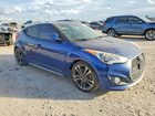 2016 Hyundai Veloster Turbo Blue vin: KMHTC6AE5GU261527