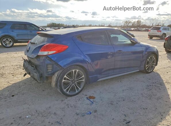 KMHTC6AE5GU261527 2016 HYUNDAI VELOSTER Blue უკანა მარჯვენა