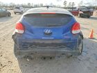 2016 Hyundai Veloster Turbo Blue vin: KMHTC6AE5GU261527