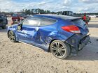 2016 Hyundai Veloster Turbo Blue vin: KMHTC6AE5GU261527