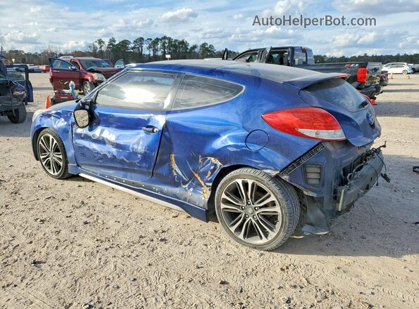 KMHTC6AE5GU261527 2016 HYUNDAI VELOSTER Blue უკანა მარცხენა
