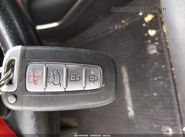KMHTC6AE8HU309409 2017 HYUNDAI VELOSTER Red Widok deski rozdzielczej
