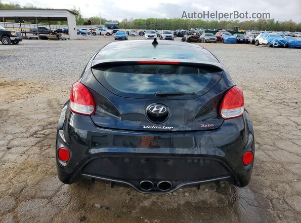 KMHTC6AE8HU309412 2017 HYUNDAI VELOSTER Черный Вид сзади