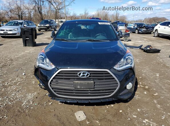 KMHTC6AE9GU303343 2016 HYUNDAI VELOSTER Черный Вид спереди