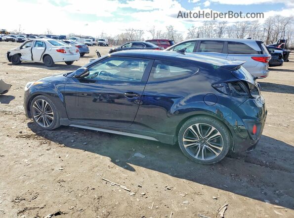 KMHTC6AE9GU303343 2016 HYUNDAI VELOSTER Черный Задняя левая четверть