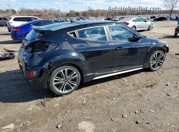 KMHTC6AE9GU303343 2016 HYUNDAI VELOSTER Черный Задняя правая четверть