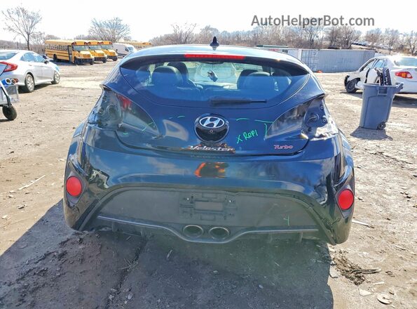 KMHTC6AE9GU303343 2016 HYUNDAI VELOSTER Черный Вид сзади