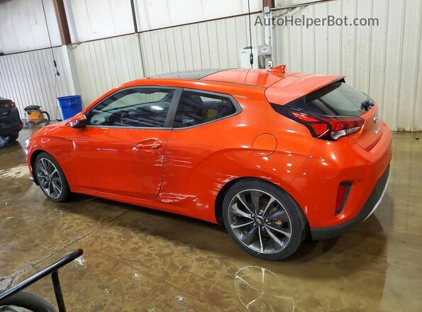 KMHTG6AF1KU006878 2019 HYUNDAI VELOSTER Orange Tył lewy