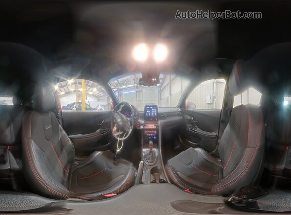 KMHTG6AF1KU006878 2019 HYUNDAI VELOSTER Orange Widok naklejki z numerem VIN