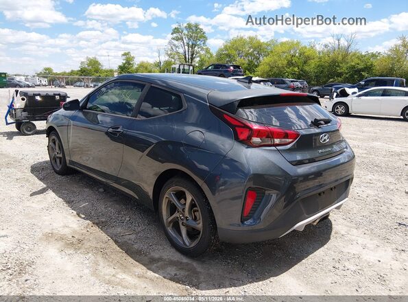 KMHTG6AF3LU020802 2020 HYUNDAI VELOSTER Gray Rear left