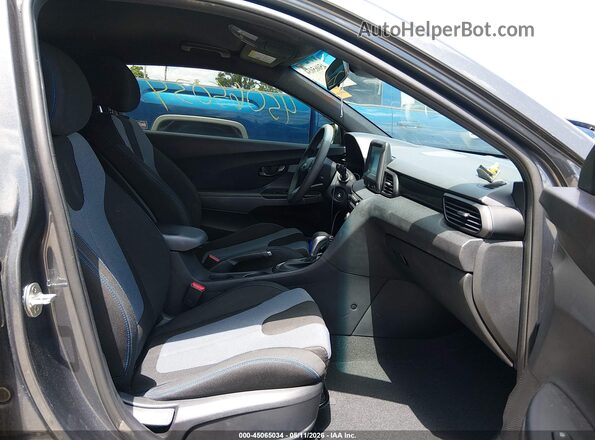 KMHTG6AF3LU020802 2020 HYUNDAI VELOSTER Gray Front interior view
