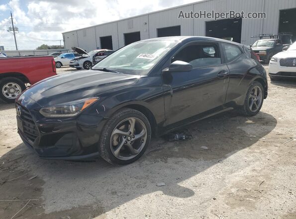 KMHTG6AF4KU019558 2019 HYUNDAI VELOSTER Черный Передняя левая четверть