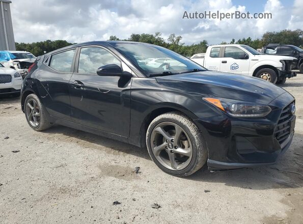 KMHTG6AF4KU019558 2019 HYUNDAI VELOSTER Черный Передняя правая четверть