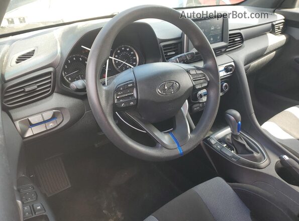 KMHTG6AF4KU019558 2019 HYUNDAI VELOSTER Черный Вид панели приборов
