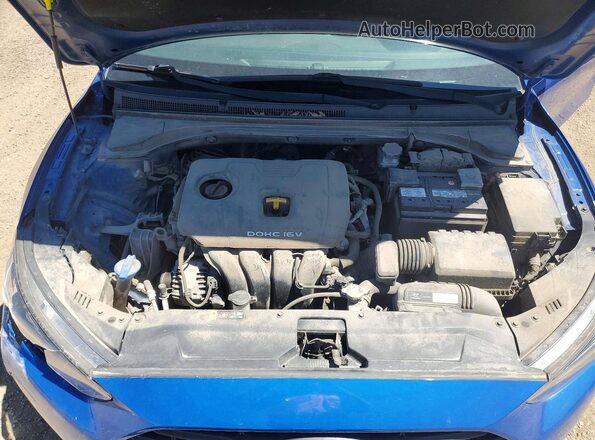 KMHTG6AF4LU023868 2020 HYUNDAI VELOSTER Blue Սալոնի հետևի տեսք