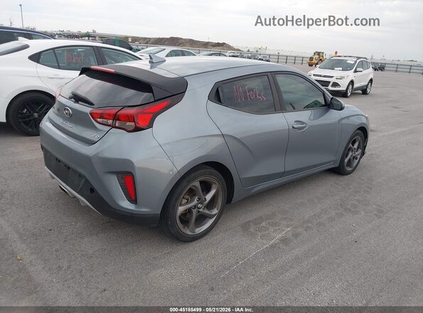 KMHTG6AF5KU017169 2019 HYUNDAI VELOSTER Серый Задняя правая четверть
