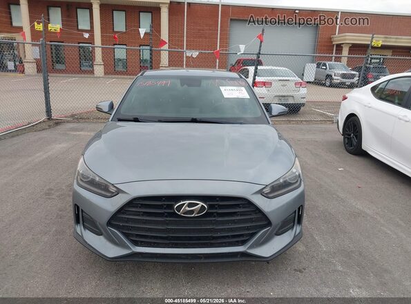 KMHTG6AF5KU017169 2019 HYUNDAI VELOSTER Серый Вид щитка приборов
