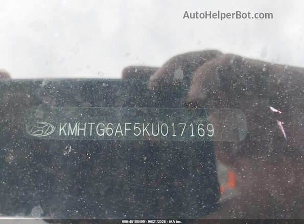 KMHTG6AF5KU017169 2019 HYUNDAI VELOSTER Серый 