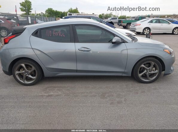 KMHTG6AF5KU017169 2019 HYUNDAI VELOSTER Серый Вид задней части салона