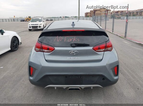 KMHTG6AF5KU017169 2019 HYUNDAI VELOSTER Серый 