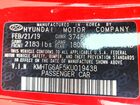 2019 Hyundai Veloster 2.0l Красный vin: KMHTG6AF5KU019438