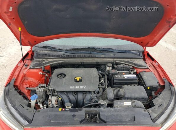 KMHTG6AF5KU019438 2019 HYUNDAI VELOSTER Красный Вид задней части салона