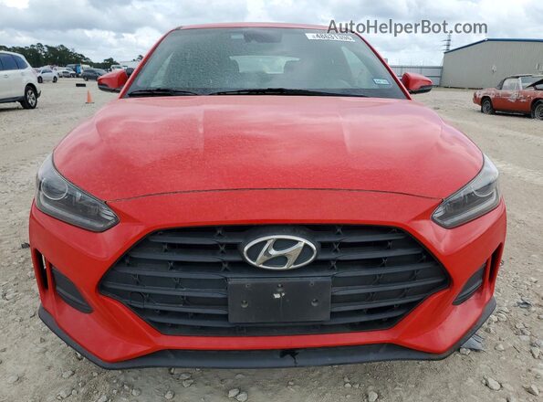 KMHTG6AF5KU019438 2019 HYUNDAI VELOSTER Красный Вид спереди