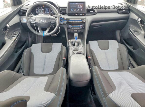 KMHTG6AF5KU019438 2019 HYUNDAI VELOSTER Красный Вид панели приборов