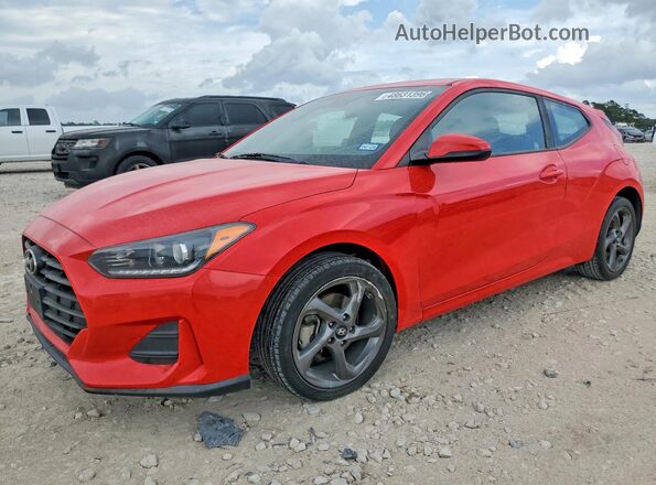 KMHTG6AF5KU019438 2019 HYUNDAI VELOSTER Красный Передняя левая четверть