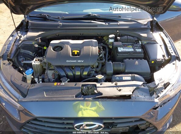 KMHTG6AF6KU011025 2019 HYUNDAI VELOSTER Серый Вид сзади
