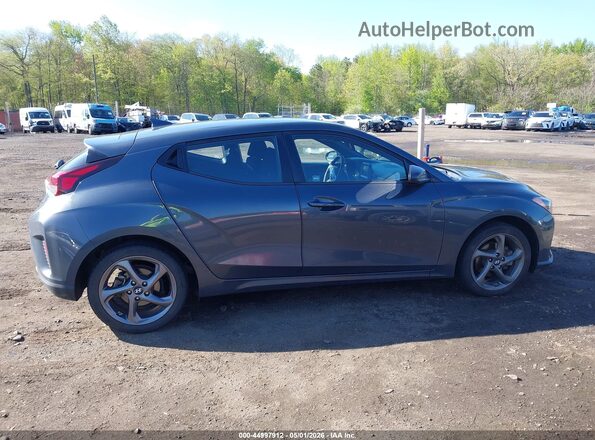 KMHTG6AF6KU011025 2019 HYUNDAI VELOSTER Серый Вид задней части салона