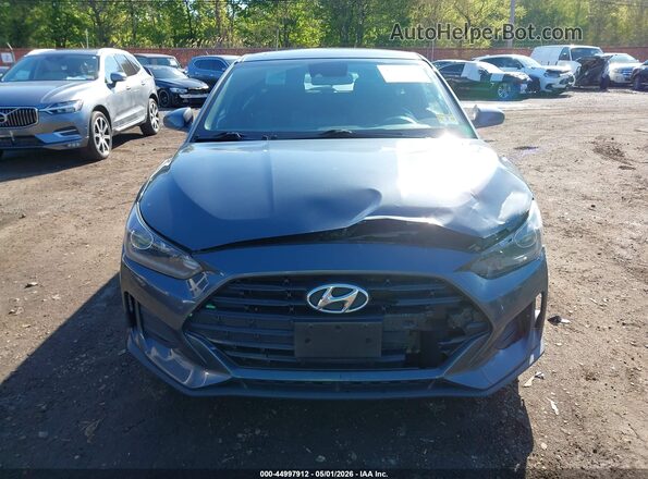 KMHTG6AF6KU011025 2019 HYUNDAI VELOSTER Серый Вид щитка приборов
