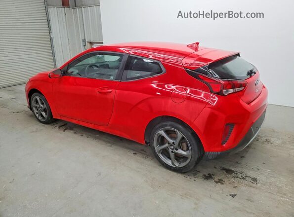KMHTG6AF7KU017304 2019 HYUNDAI VELOSTER Red უკანა მარცხენა