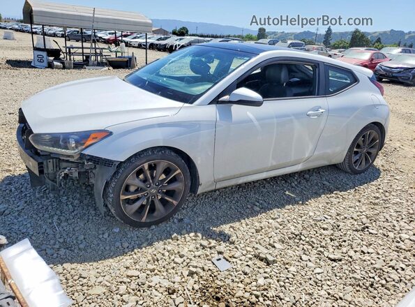 KMHTG6AF9KU007521 2019 HYUNDAI VELOSTER Белый Передняя левая четверть