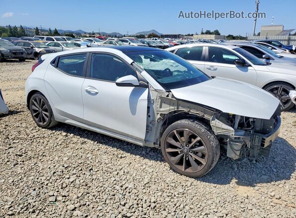 KMHTG6AF9KU007521 2019 HYUNDAI VELOSTER Белый Передняя правая четверть