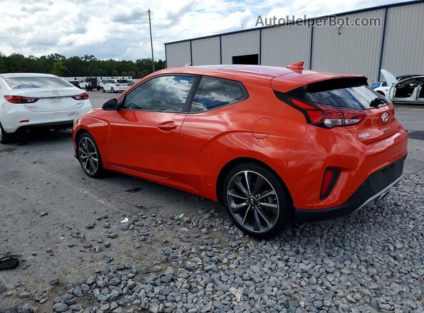 KMHTG6AF9LU029777 2020 HYUNDAI VELOSTER Красный Задняя левая четверть
