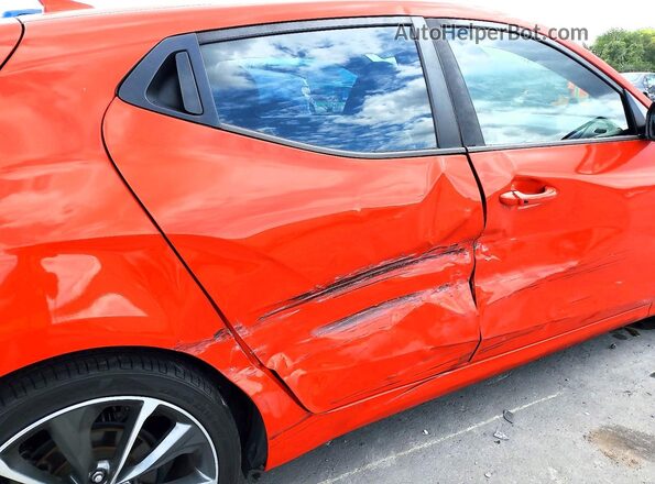 KMHTG6AF9LU029777 2020 HYUNDAI VELOSTER Красный Вид задних сидений