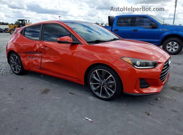 KMHTG6AF9LU029777 2020 HYUNDAI VELOSTER Красный Передняя правая четверть