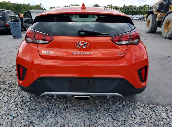 KMHTG6AF9LU029777 2020 HYUNDAI VELOSTER Красный Вид сзади