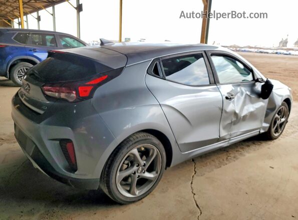 KMHTG6AFXKU010458 2019 HYUNDAI VELOSTER Серый Задняя правая четверть