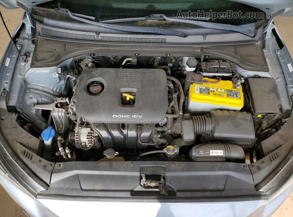KMHTG6AFXKU010458 2019 HYUNDAI VELOSTER Серый Вид задней части салона