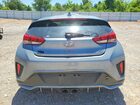 2019 Hyundai Veloster Turbo 1.6t Gray vin: KMHTH6AB8KU013465