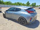 2019 Hyundai Veloster Turbo 1.6t Gray vin: KMHTH6AB8KU013465