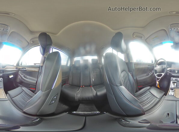 KMTF34PA1MU090234 2021 GENESIS G90 Черный Панорамный вид салона 360°