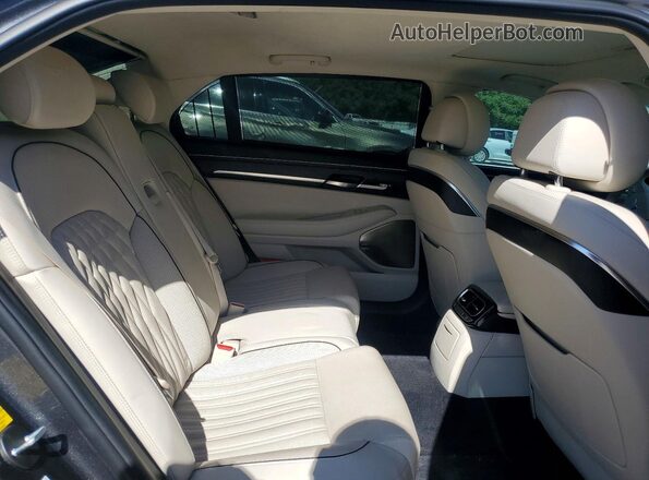 KMTF34PA2LU076454 2020 GENESIS G90 Серый Вид задних сидений