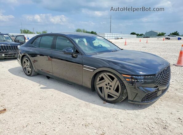 KMTFD4SDXTU057388 2026 GENESIS G90 Black Передня права чверть