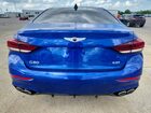 2020 Genesis G80 3.3t Sport Синий vin: KMTFN4JB1LU334605
